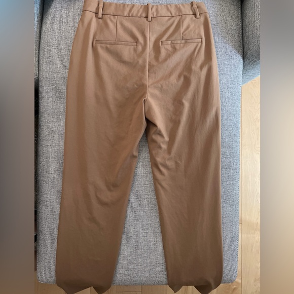 MMLAFLEUR Mejia Pant in Washable Wool Twill in Camel Size 0 - Picture 4 of 7